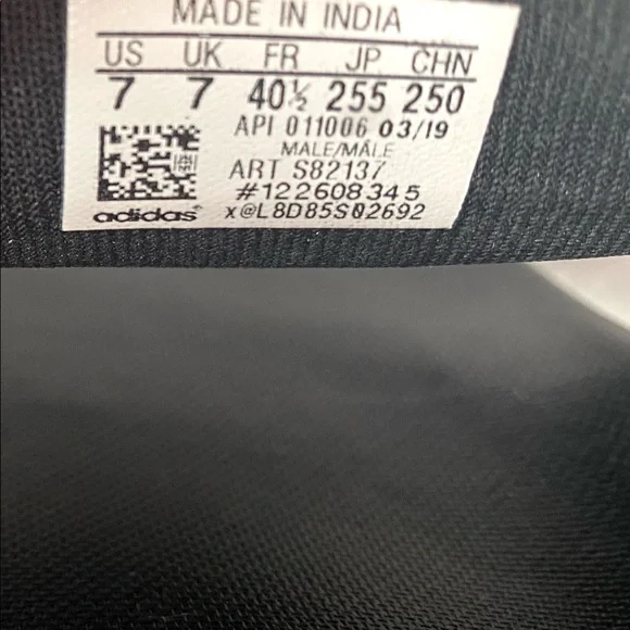 SOLD - Adidas Adilette Cloudfoam Slides Mens 7 - Picture 9 of 9